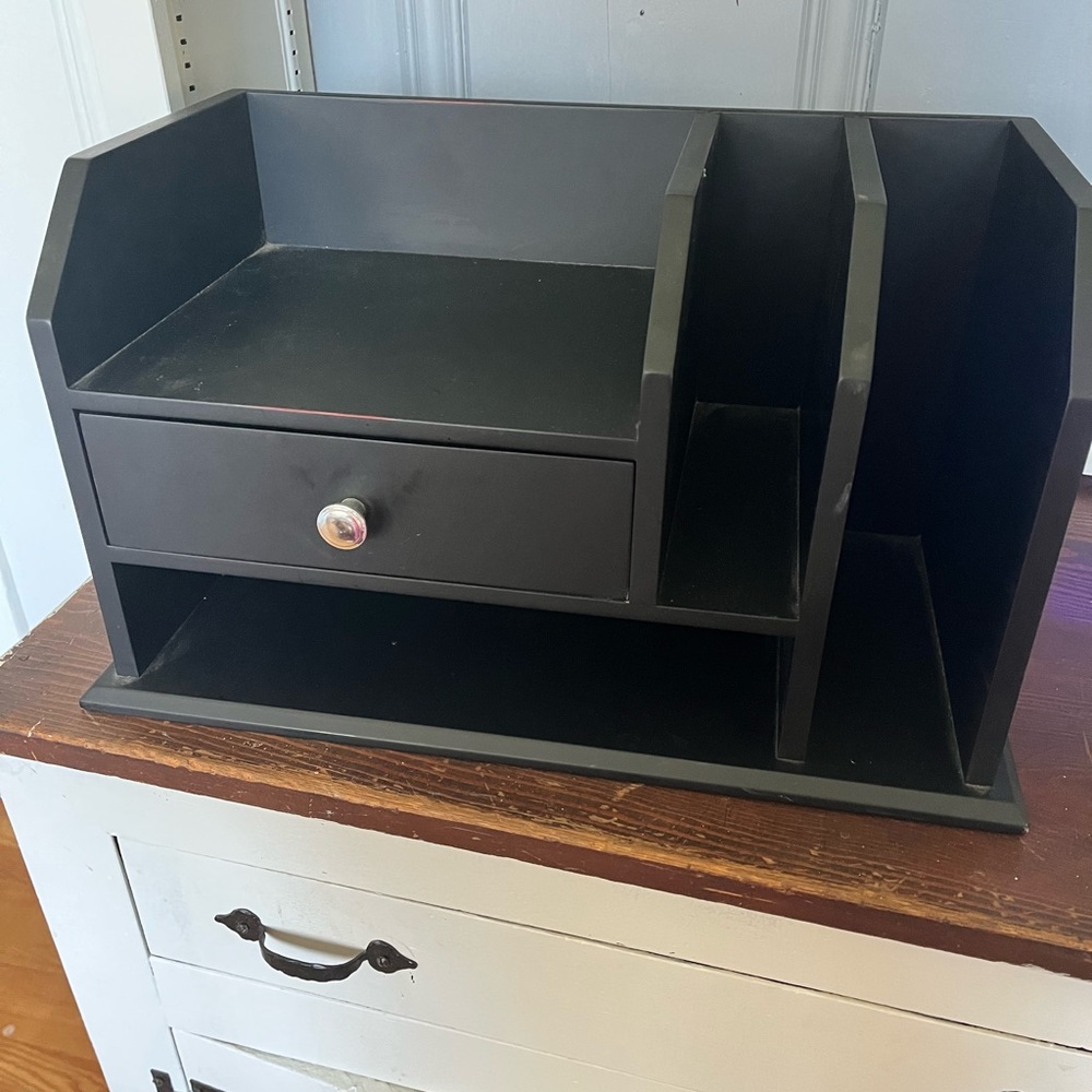 Desk organizer.